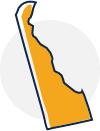 Stylized icon for Delaware