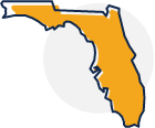 Stylized icon for Florida