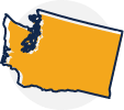 Stylized icon for Washington