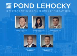 Pond Lehocky Partnership Grows and Names Five New Partners