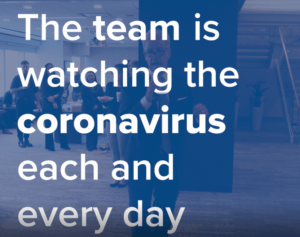 Pond Lehocky is monitoring the coronavirus