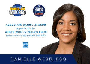 Danielle Webb appears on PhillyLabor radio show