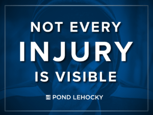 Pond Lehocky stands up for the injured and disabled, many of whom are not recognized because their disability is not visible.