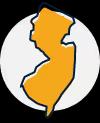 Stylized icon for New Jersey